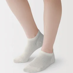 Chaussettes^Muji Chaussettes de sport en coton évacuant l'humidité pour femme