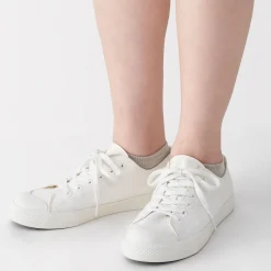 Chaussettes^Muji Chaussettes de sport en coton évacuant l``humidité pour femme