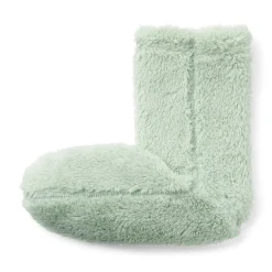 Chaussettes^Muji Chaussettes d'intérieur en polyester recyclé et molleton Boa pour femme