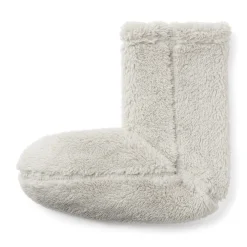 Chaussettes^Muji Chaussettes d'intérieur en polyester recyclé et molleton Boa pour femme