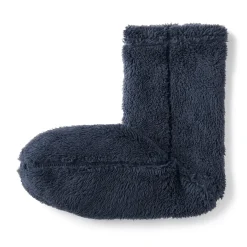 Chaussettes^Muji Chaussettes d'intérieur en polyester recyclé et molleton Boa pour homme