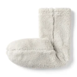 Chaussettes^Muji Chaussettes d'intérieur en polyester recyclé et molleton Boa pour homme