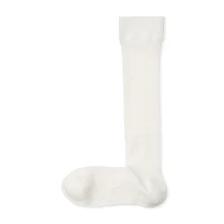 Chaussettes^Muji Chaussettes montantes confortables et côtelées pour femme