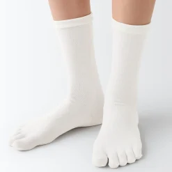 Chaussettes^Muji Chaussettes Tabi à 5 orteils à angle droit pour femme