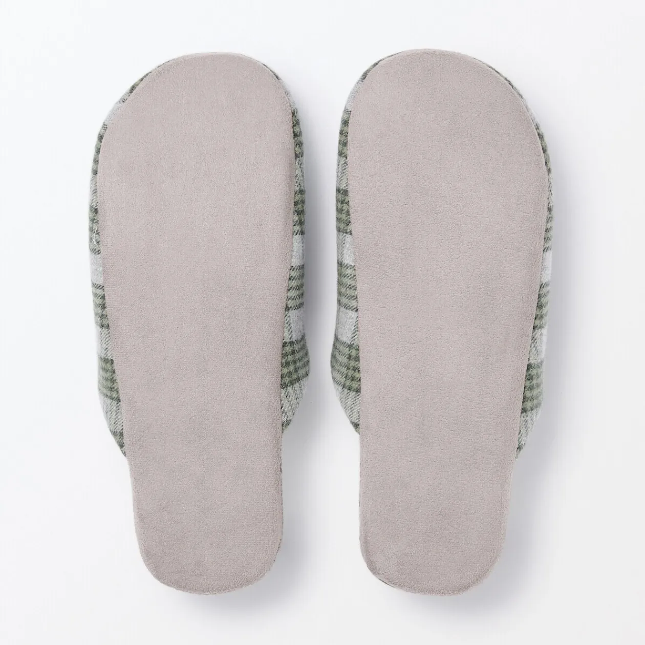 Chaussons|Chaussons^Muji Chaussons doux en flanelle