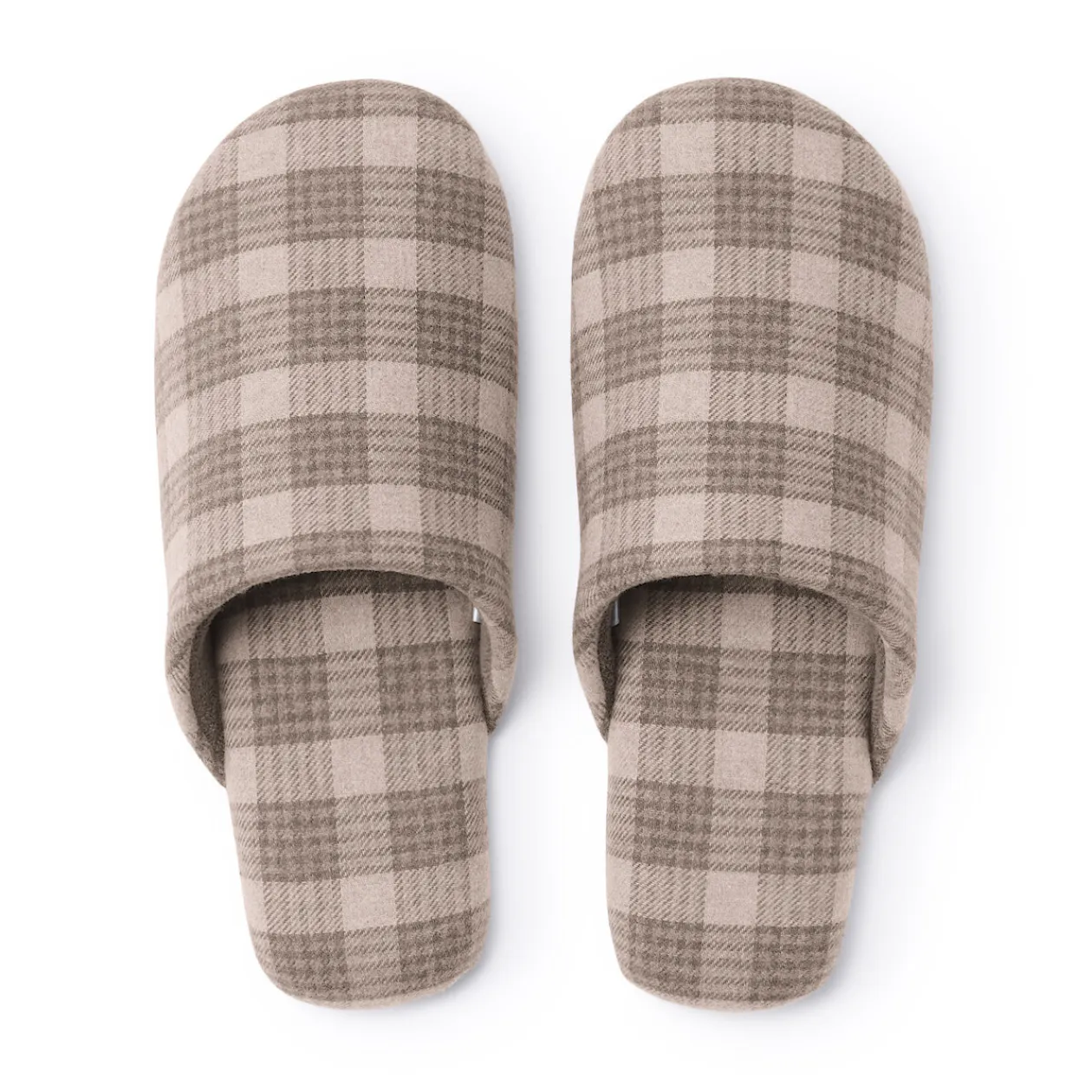 Chaussons|Chaussons^Muji Chaussons doux en flanelle
