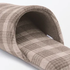 Chaussons|Chaussons^Muji Chaussons doux en flanelle