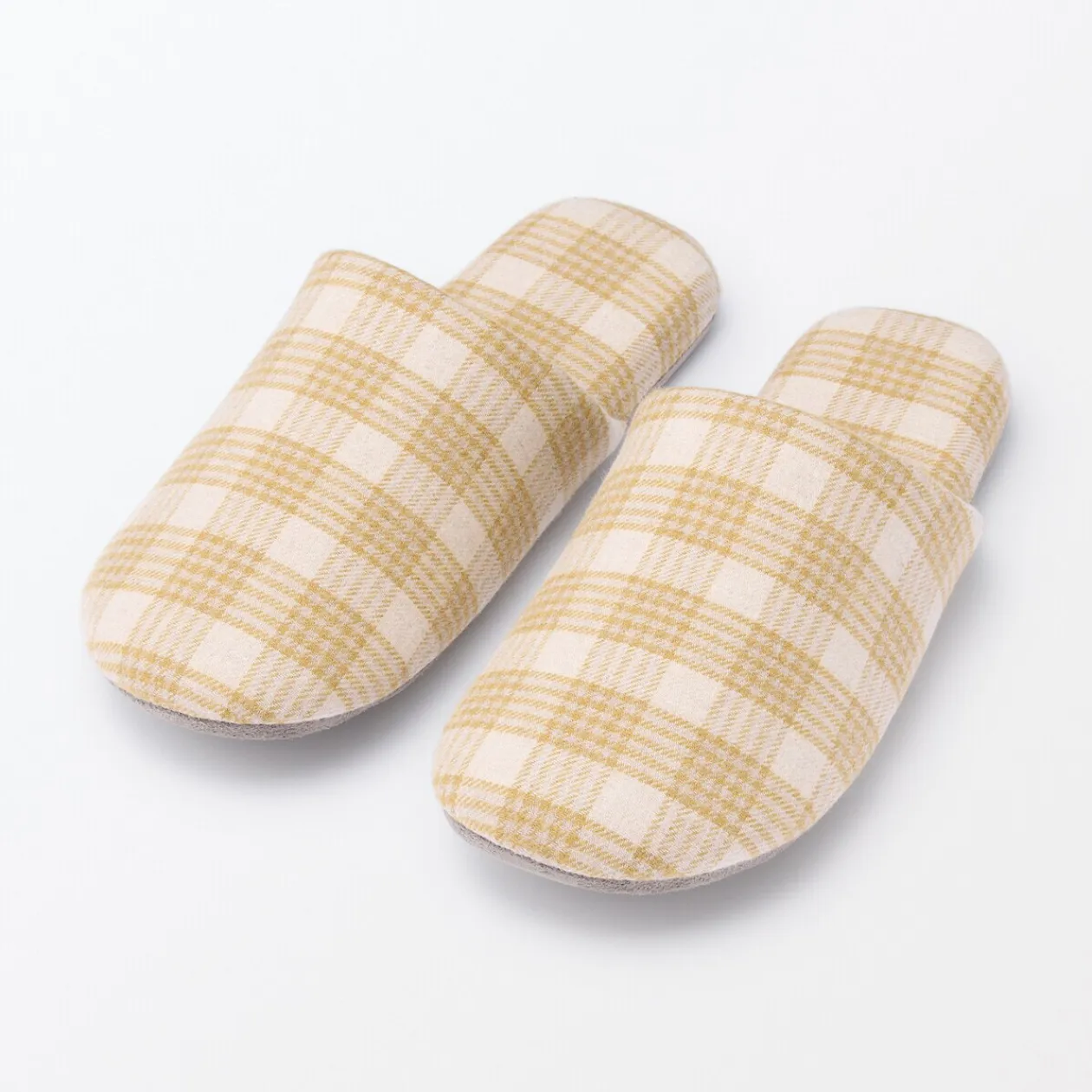 Chaussons|Chaussons^Muji Chaussons doux en flanelle