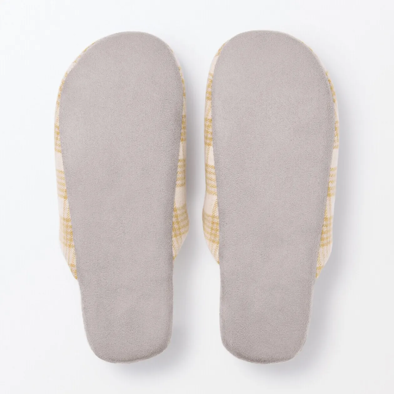 Chaussons|Chaussons^Muji Chaussons doux en flanelle