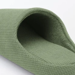 Chaussons|Chaussons^Muji Chaussons mules à semelle intérieure en coton