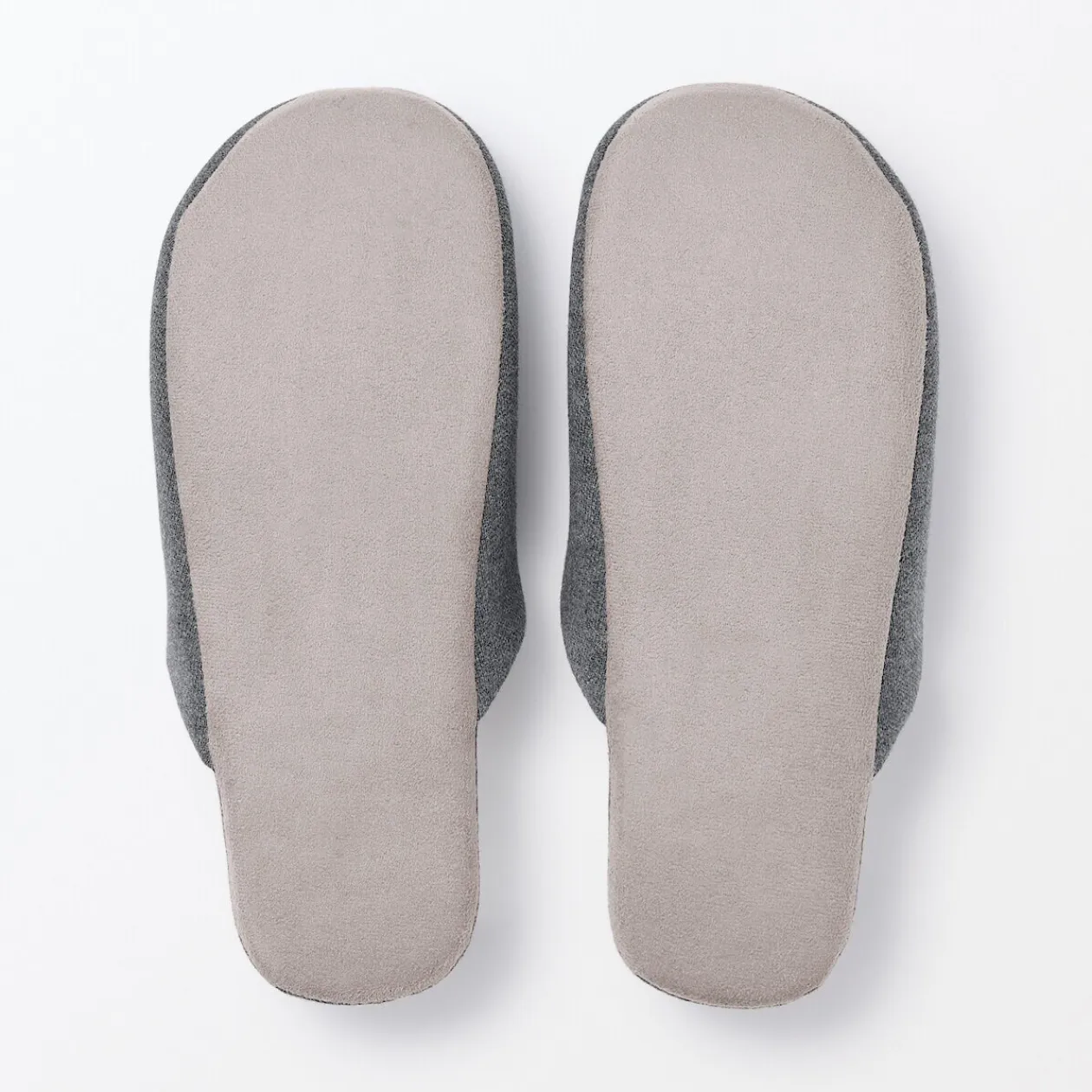 Chaussons|Chaussons^Muji Chaussons mules en coton doux