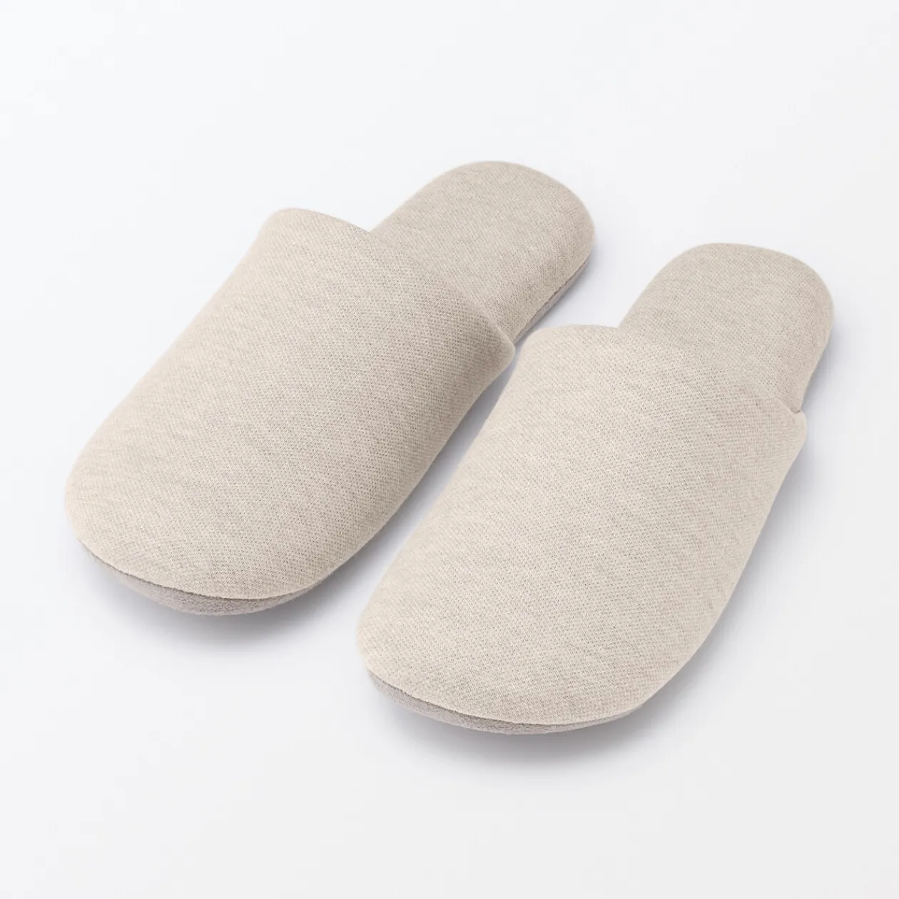 Chaussons|Chaussons^Muji Chaussons mules en coton doux
