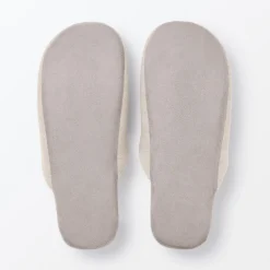 Chaussons|Chaussons^Muji Chaussons mules en coton doux