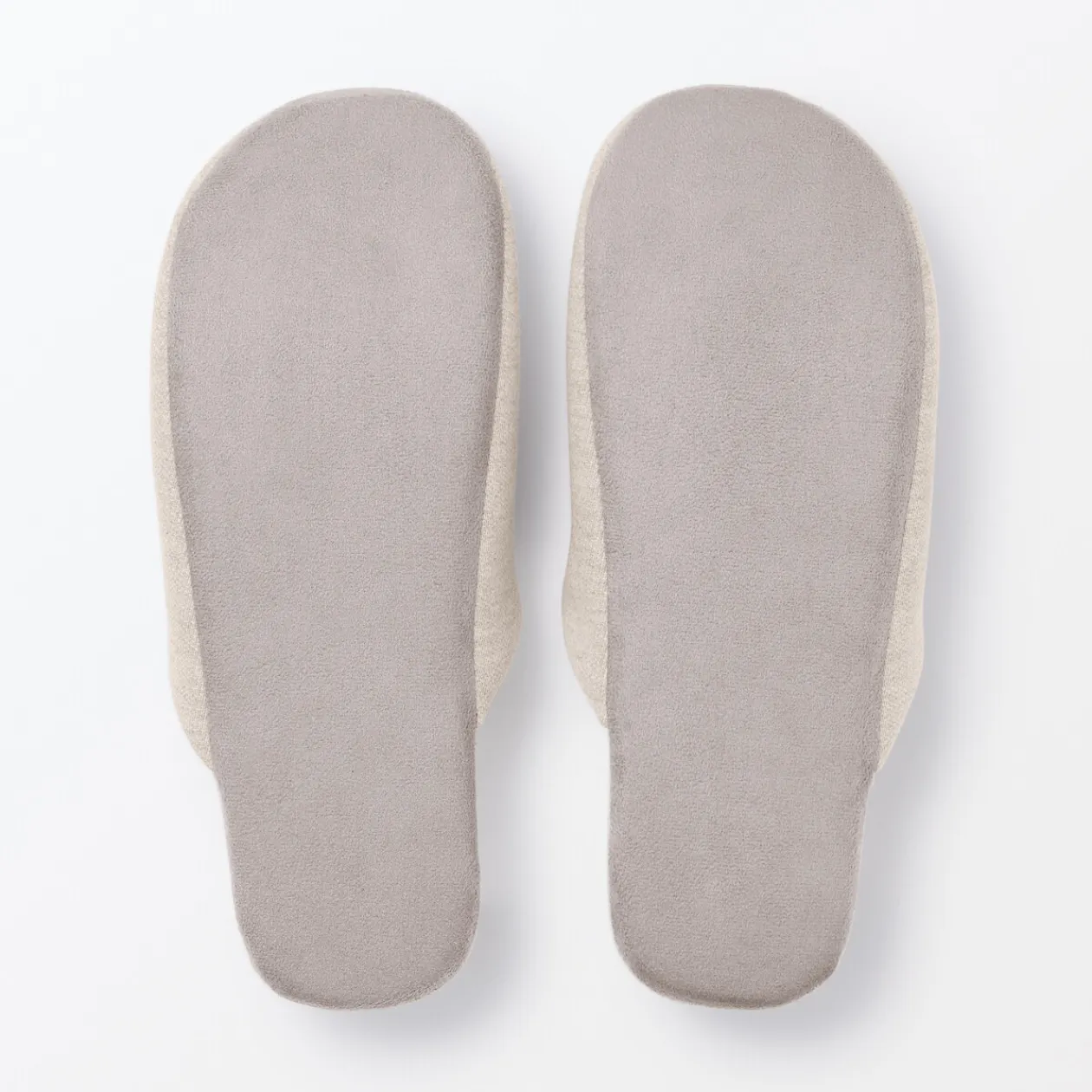 Chaussons|Chaussons^Muji Chaussons mules en coton doux