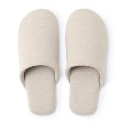 Chaussons|Chaussons^Muji Chaussons mules en coton doux