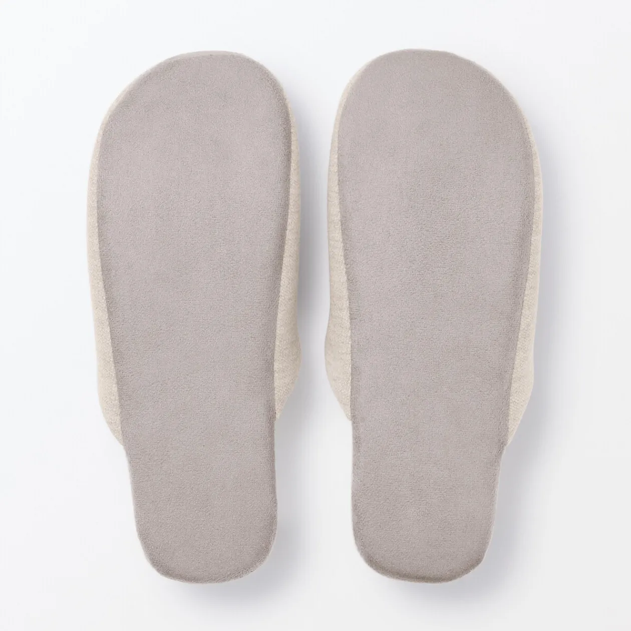 Chaussons|Chaussons^Muji Chaussons mules en coton doux