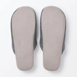 Chaussons|Chaussons^Muji Chaussons mules en coton doux