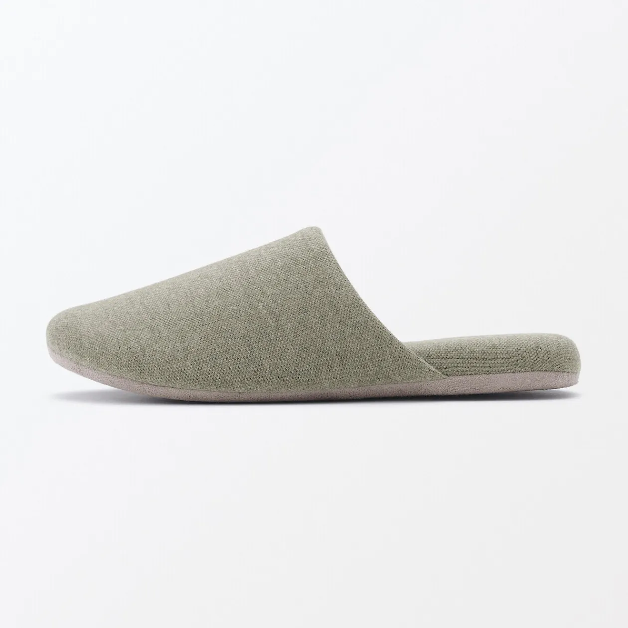 Chaussons|Chaussons^Muji Chaussons mules en coton doux