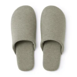 Chaussons|Chaussons^Muji Chaussons mules en coton doux