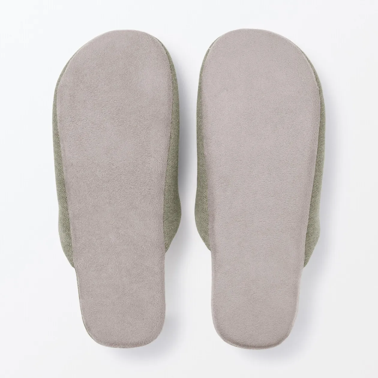 Chaussons|Chaussons^Muji Chaussons mules en coton doux