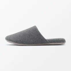 Chaussons|Chaussons^Muji Chaussons mules en coton doux