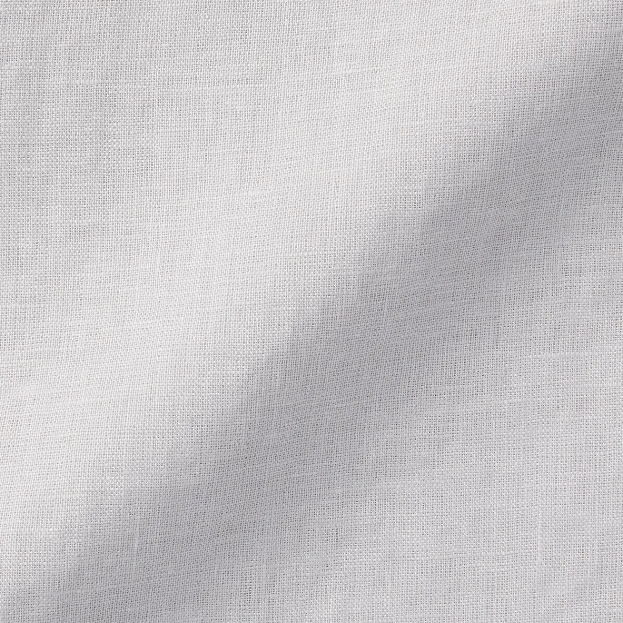 Chemises^Muji Chemise à col mao en lin lavé pour homme