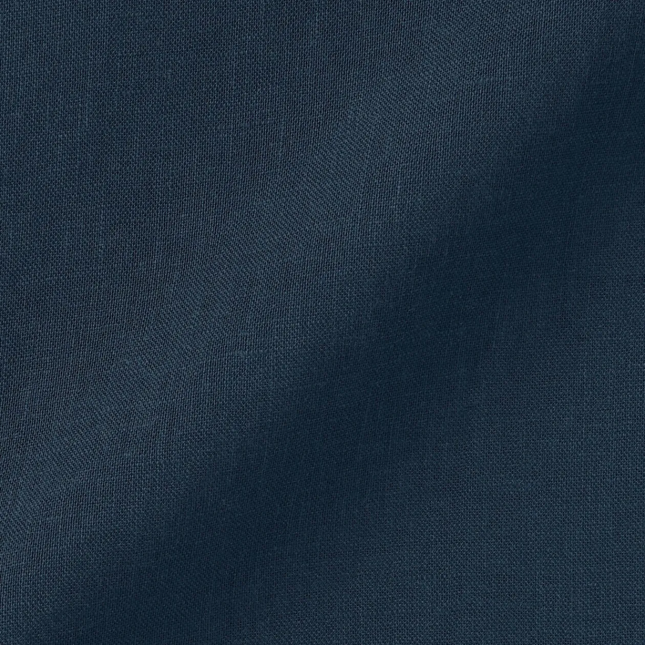 Chemises^Muji Chemise à col mao en lin lavé pour homme