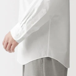Chemises^Muji Chemise à manches longues en coton lavé homme