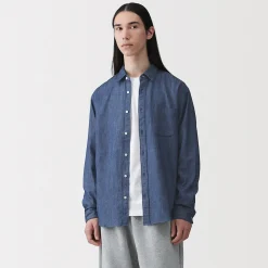 Chemises^Muji Chemise denim pour homme