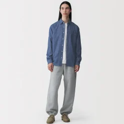 Chemises^Muji Chemise denim pour homme