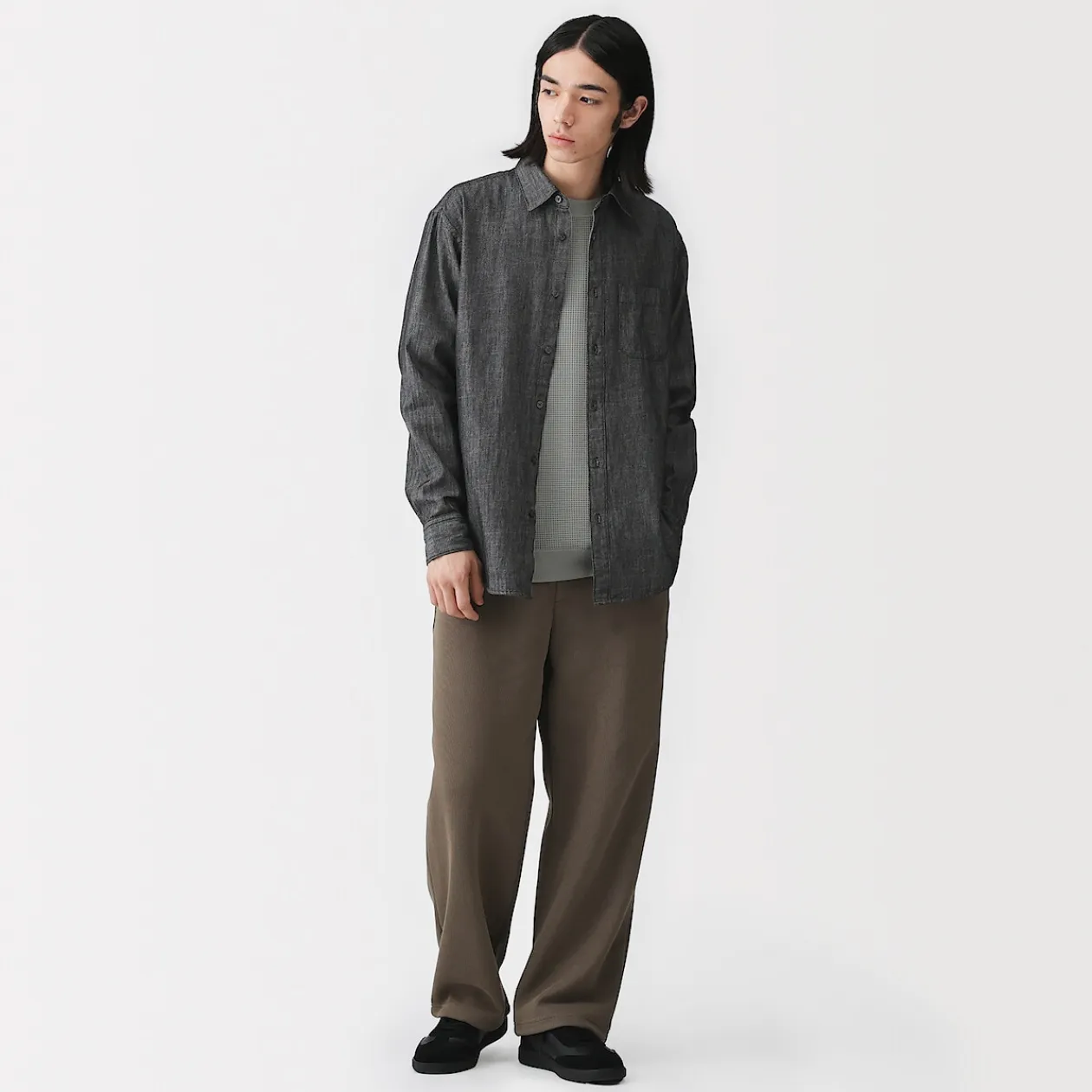 Chemises^Muji Chemise denim pour homme