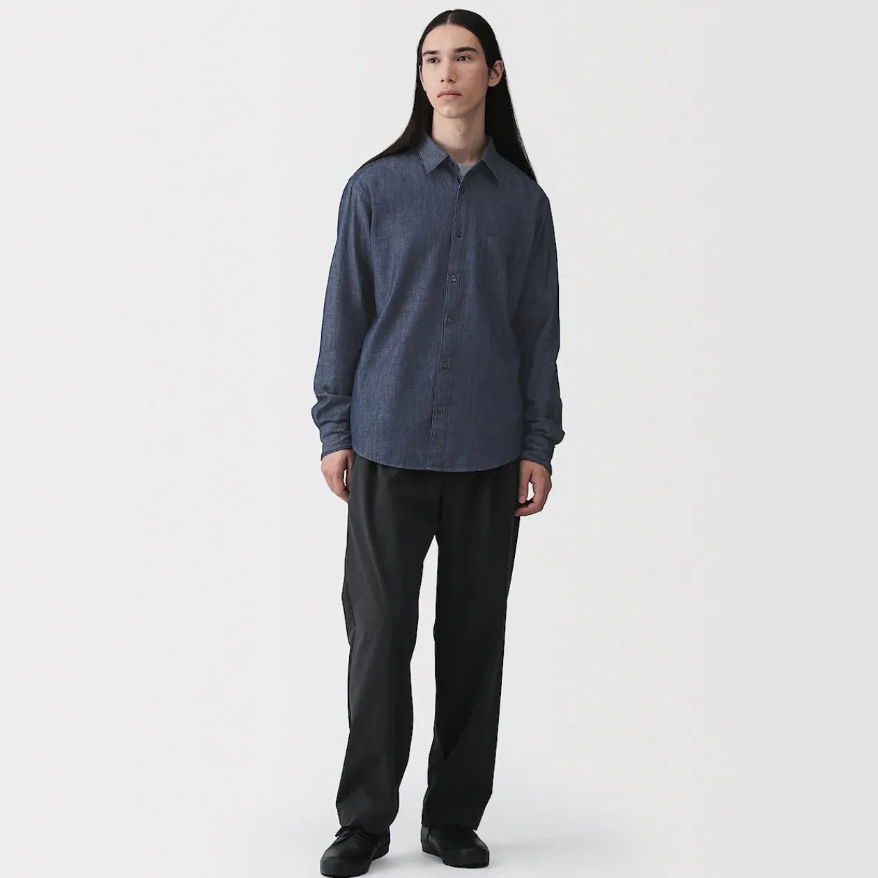 Chemises^Muji Chemise denim pour homme