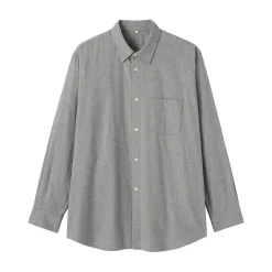 Chemises^Muji Chemise en coton brossé pour homme