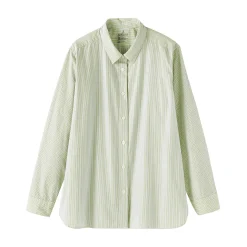 Chemises^Muji Chemise en coton délavé à mailles larges pour femme