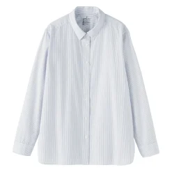 Chemises^Muji Chemise en coton délavé à mailles larges pour femme