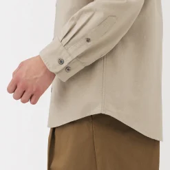 Chemises^Muji Chemise en coton Oxford lavé col officier pour homme