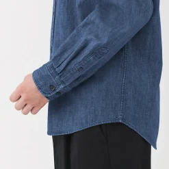 Chemises^Muji Chemise en denim pour homme