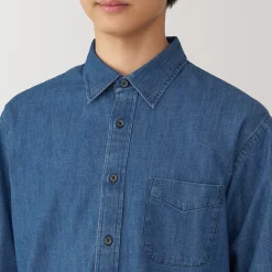 Chemises^Muji Chemise en denim pour homme