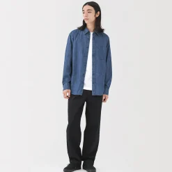 Chemises^Muji Chemise en denim pour homme