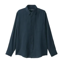 Chemises^Muji Chemise en lin lavé pour homme