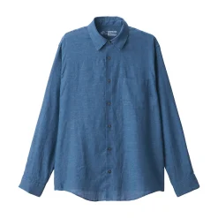 Chemises^Muji Chemise en lin lavé pour homme