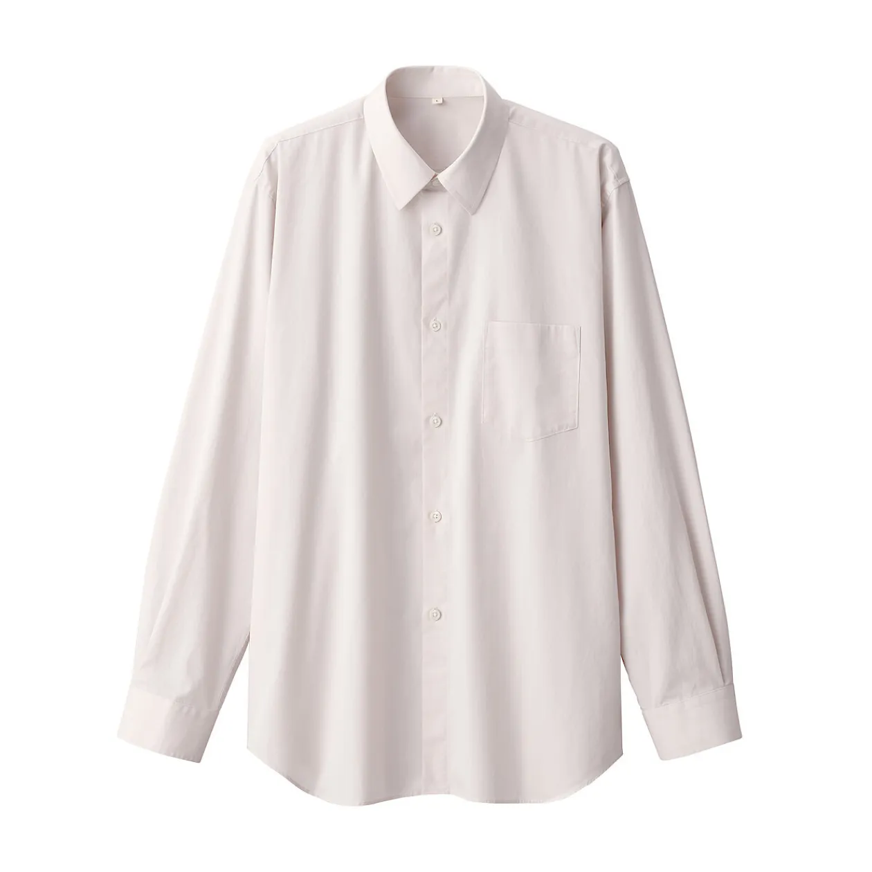Chemises^Muji Chemise en popeline de coton pour homme