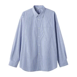 Chemises^Muji Chemise en popeline de coton biologique pour homme