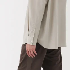 Chemises^Muji Chemise en popeline de coton pour homme