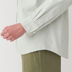 Chemises^Muji Chemise Oxford en coton lavé pour homme…