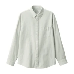Chemises^Muji Chemise Oxford en coton lavé pour homme…