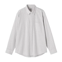 Chemises^Muji Chemise Oxford en coton lavé pour homme…