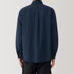 Chemises^Muji Chemise Oxford en coton lavé pour homme