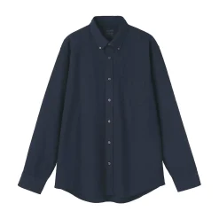 Chemises^Muji Chemise Oxford en coton lavé pour homme