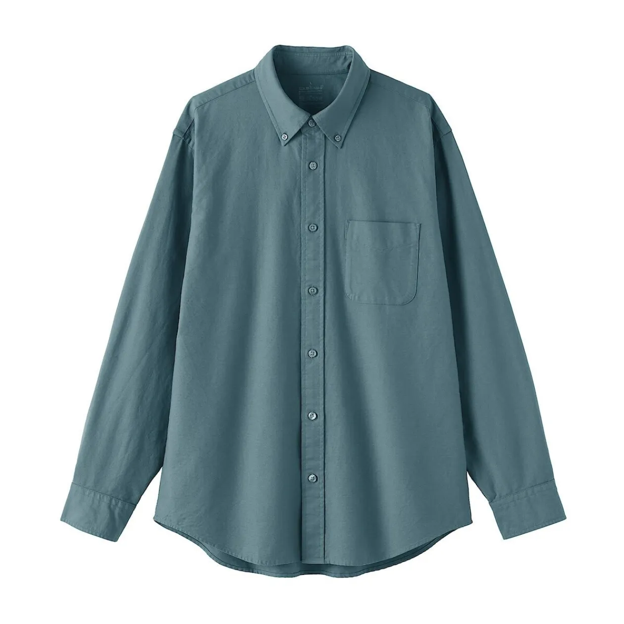 Chemises^Muji Chemise Oxford en coton lavé pour homme